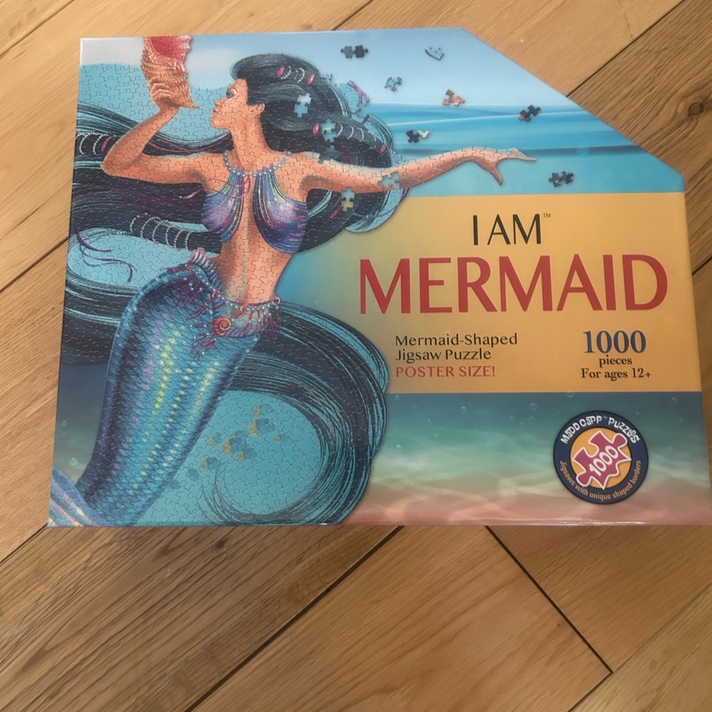Mermaid puzzle 1000 pieces new